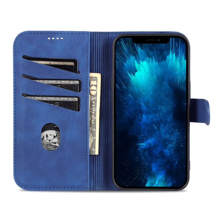 AZNS AZNS iPhone 14 Pro Max Fodral Läder Blå