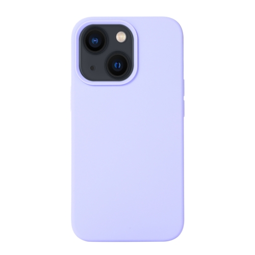  iPhone 14 Skal Liquid Silikon Lila
