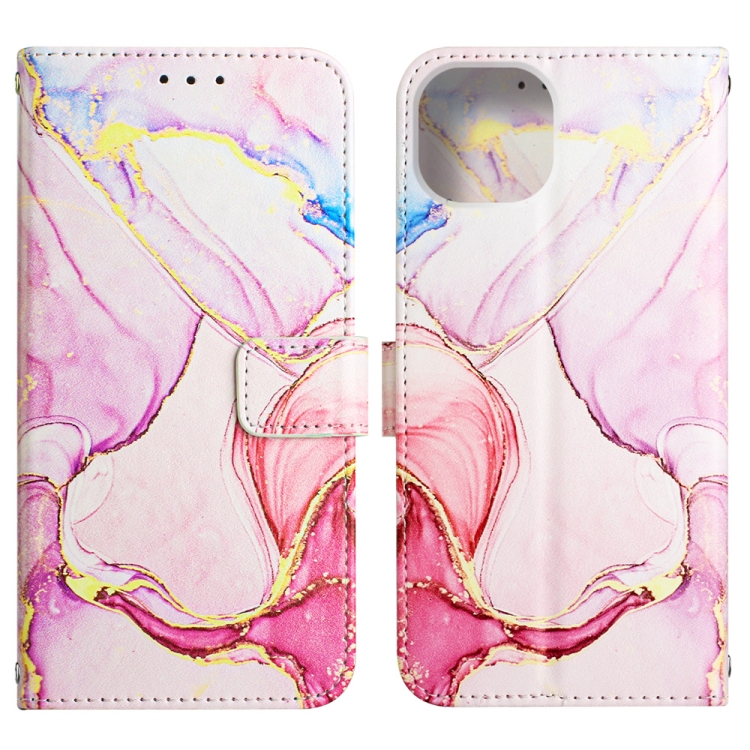  iPhone 14 Fodral Marmor Roséguld