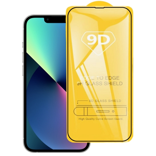  iPhone 14 / 13 / 13 Pro Skärmskydd 9D Heltäckande Härdat Glas