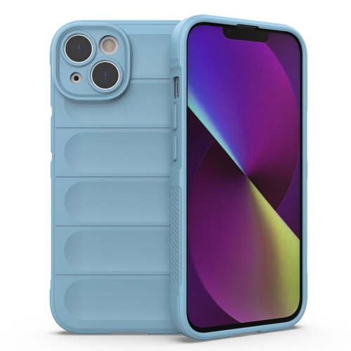  iPhone 14 Skal Magic Shield TPU Ljus Blå