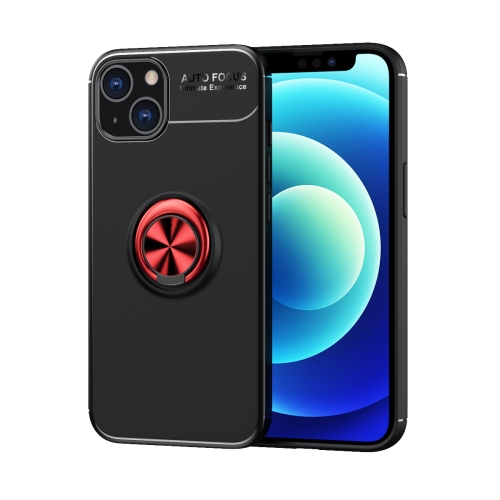  iPhone 14 Skal Ring Svart/Röd
