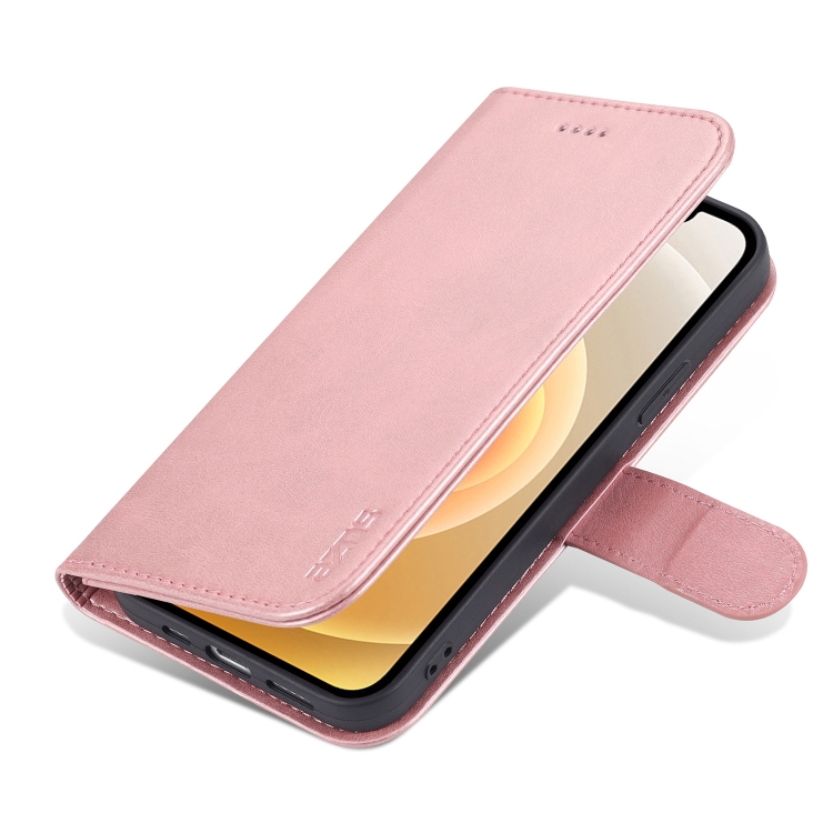 AZNS AZNS iPhone 14 Fodral Läder Roséguld