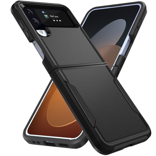  Samsung Galaxy Z Flip 4 Skal Heavy Armor Hybrid Svart