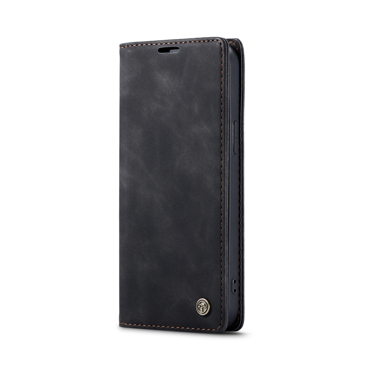 CASEME CASEME iPhone 14 Fodral Retro Flip Svart