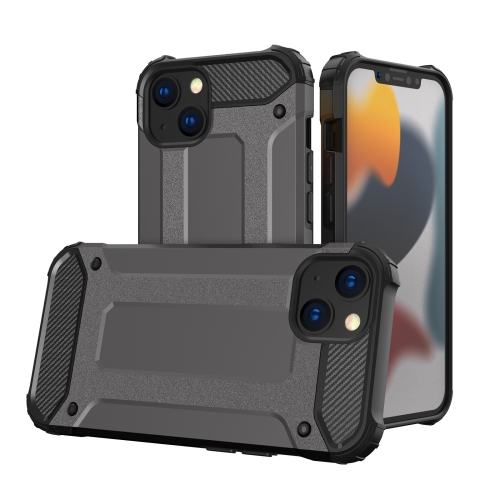  iPhone 14 Skal Shockproof Armor Hybrid Grå