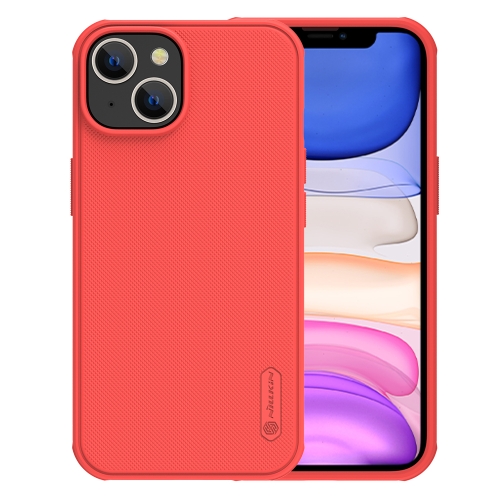 NILLKIN NILLKIN iPhone 14 Skal Frosted Shield Pro Röd
