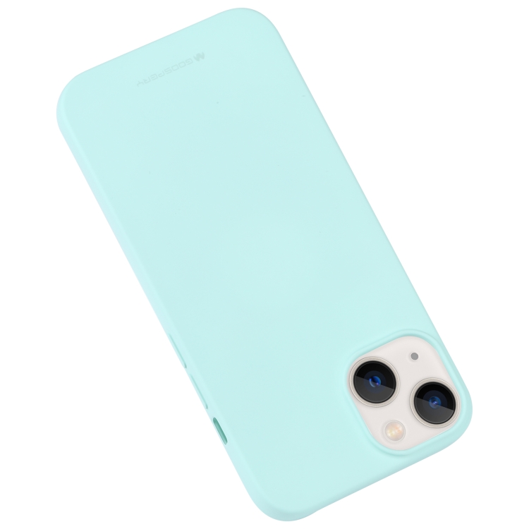 Mercury GOOSPERY Mercury Goospery iPhone 14 Skal Liquid Skin Touch Mint