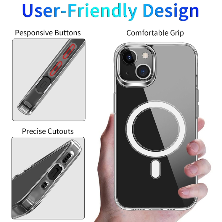  iPhone 14 Skal MagSafe Shockproof Transparent