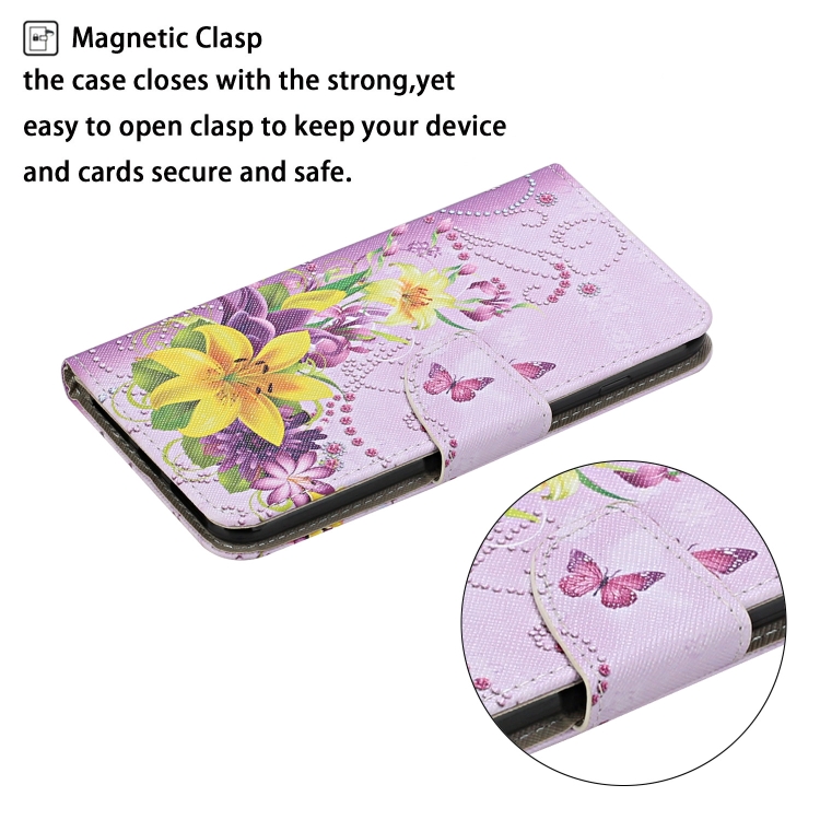  iPhone 14 Fodral Med Tryck Gula Blommor