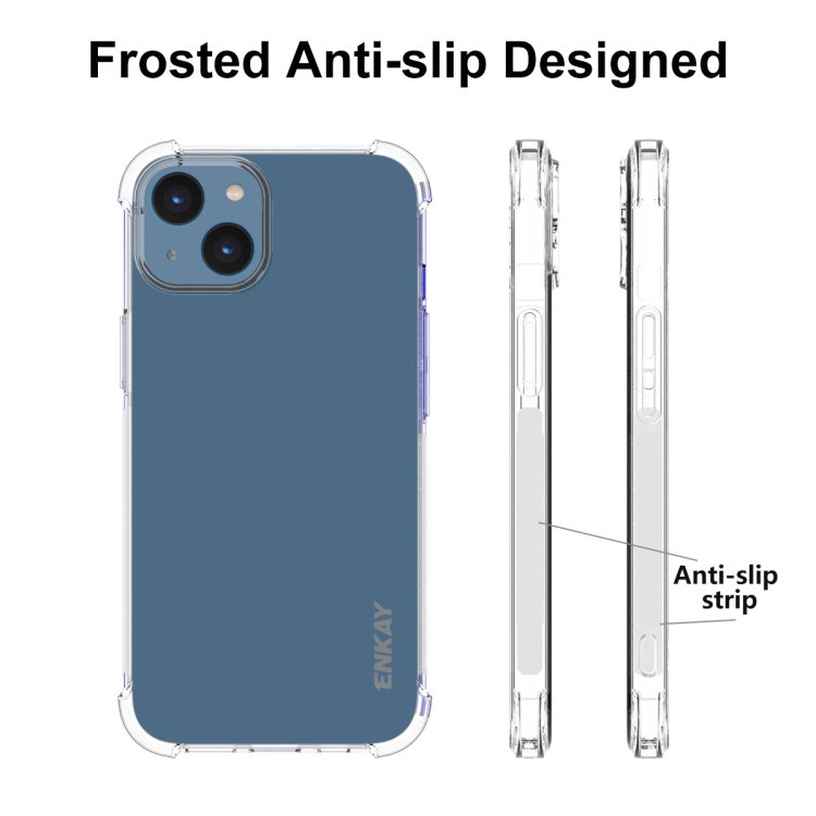 ENKAY ENKAY iPhone 14 Skal Shockproof TPU Transparent