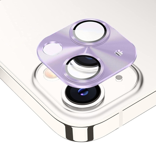 ENKAY ENKAY iPhone 14 / 14 Plus Linsskydd Aluminium Lila