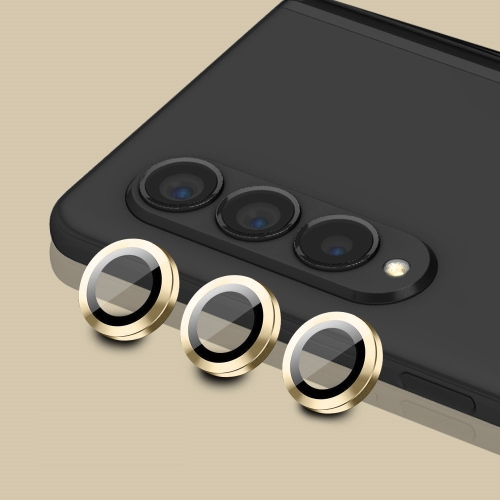 ENKAY ENKAY Galaxy Z Fold 4 Linsskydd Härdat Glas Guld
