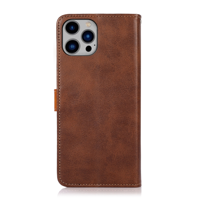 KHAZNEH KHAZNEH iPhone 14 Plus Fodral Dual-Color Brun