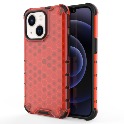  iPhone 14 Plus Skal Shockproof Honeycomb Röd