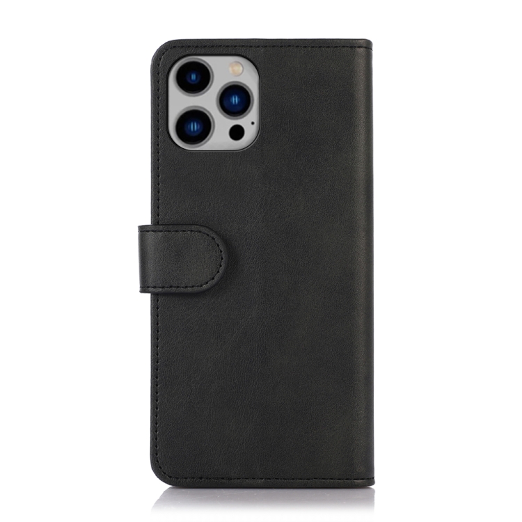  iPhone 14 Plus Fodral Läder Svart