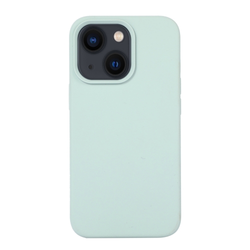  iPhone 14 Plus Skal Liquid Silikon Emerald Grön