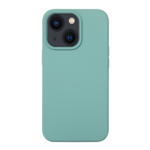  iPhone 14 Plus Skal Liquid Silikon Tall Grön
