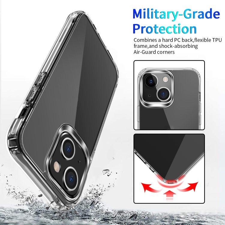  iPhone 14 Plus Skal Akryl/TPU Transparent