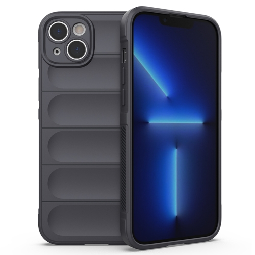  iPhone 14 Plus Skal Magic Shield TPU Mörk Grå