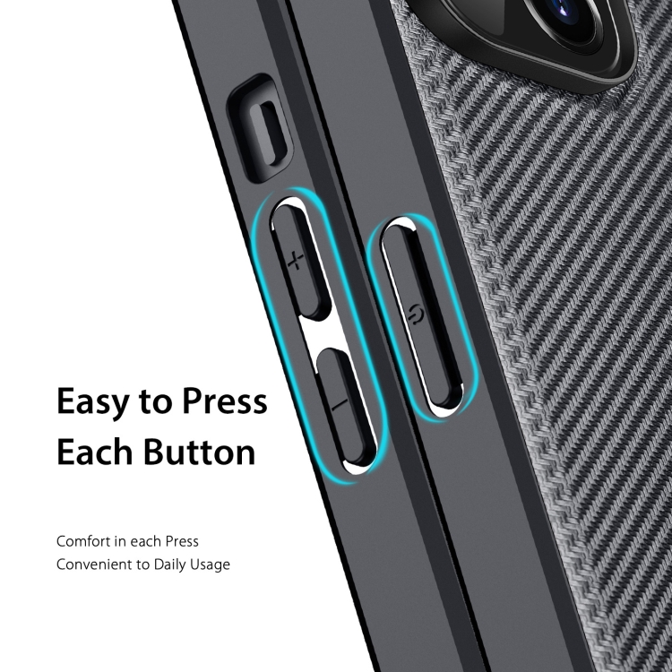 DUX DUCIS DUX DUCIS iPhone 14 Plus Skal FINO Nylon Svart