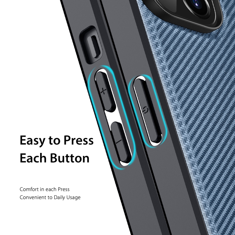DUX DUCIS DUX DUCIS iPhone 14 Plus Skal FINO Nylon Blå