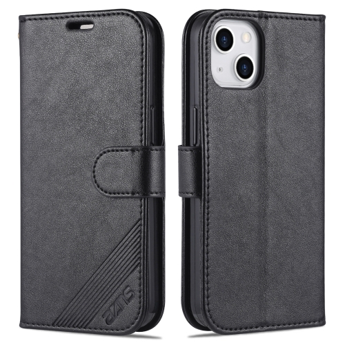 AZNS AZNS iPhone 14 Plus Fodral Läder Svart