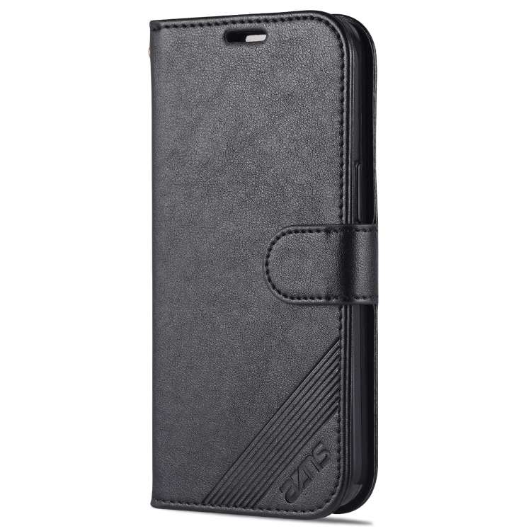 AZNS AZNS iPhone 14 Plus Fodral Läder Svart