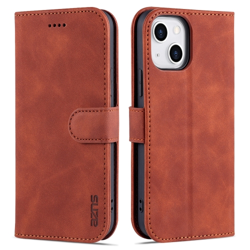 AZNS AZNS iPhone 14 Plus Fodral Skin Touch Brun