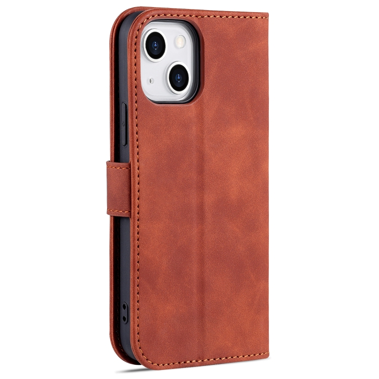 AZNS AZNS iPhone 14 Plus Fodral Skin Touch Brun