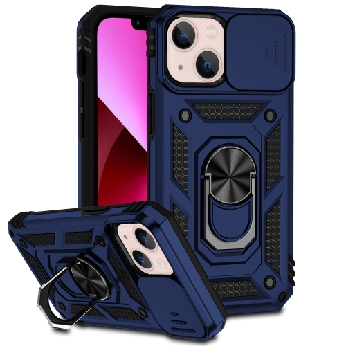  iPhone 14 Plus Skal CamShield Hybrid Ring Blå
