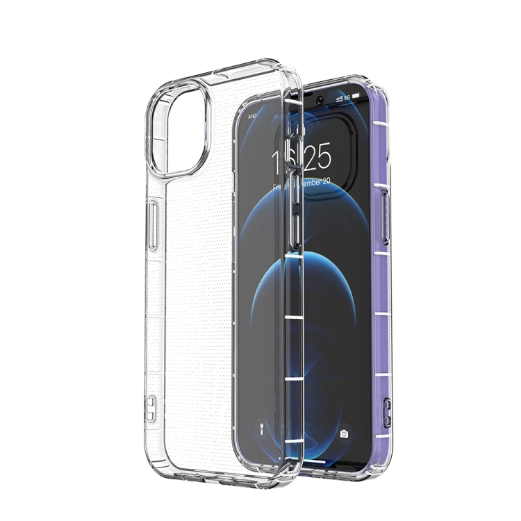  iPhone 14 Plus Skal Airbag Shockproof TPU Transparent