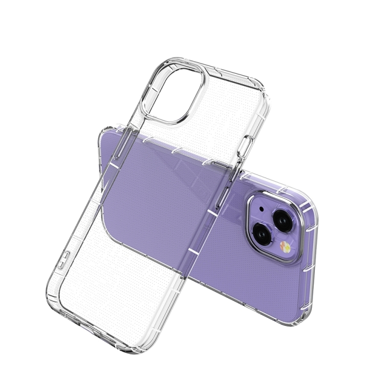  iPhone 14 Plus Skal Airbag Shockproof TPU Transparent