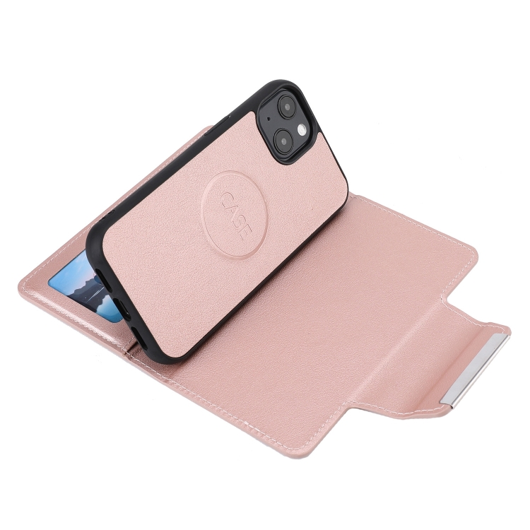  iPhone 14 Plus 2in1 Magnet Fodral Roséguld