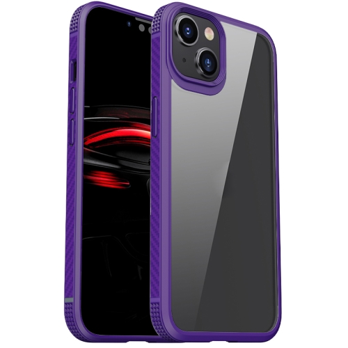 IPAKY IPAKY iPhone 14 Plus Skal Shockproof Hybrid Lila