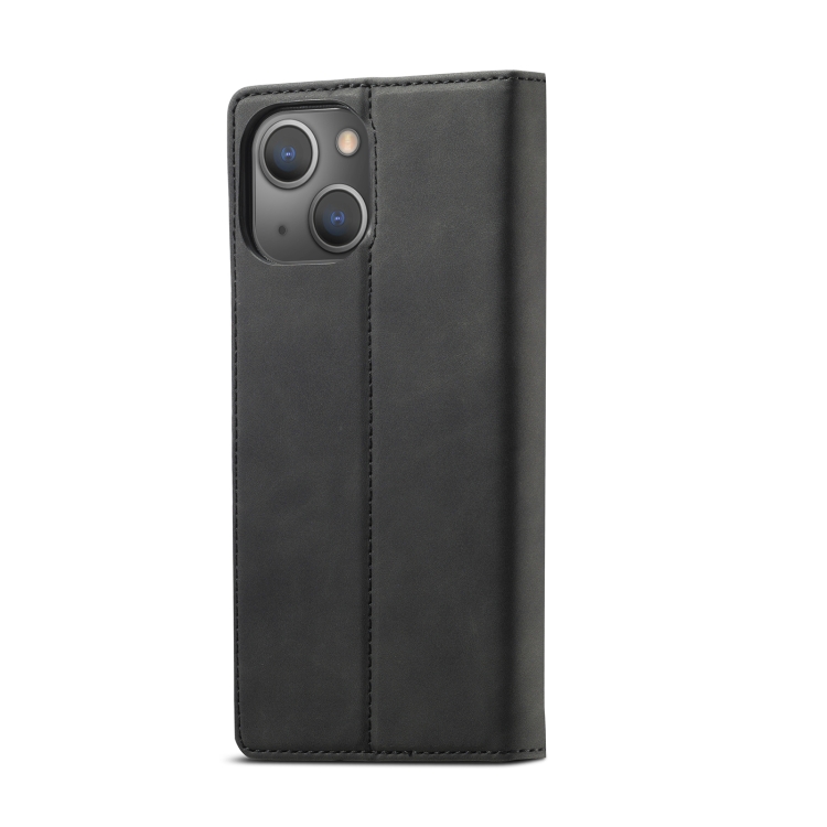 LC.IMEEKE LC.IMEEKE iPhone 14 Plus Fodral Flip Svart