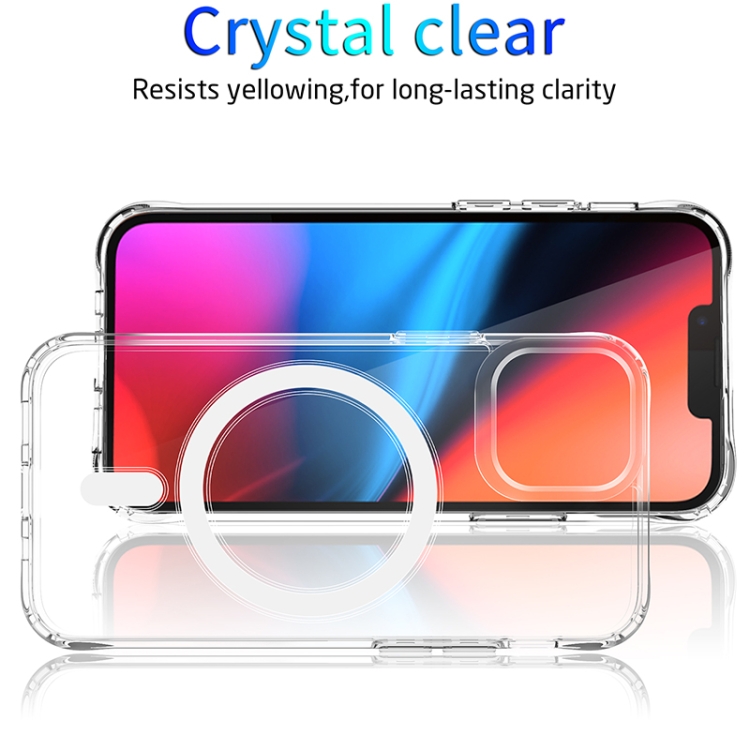  iPhone 14 Plus Skal MagSafe Shockproof Transparent