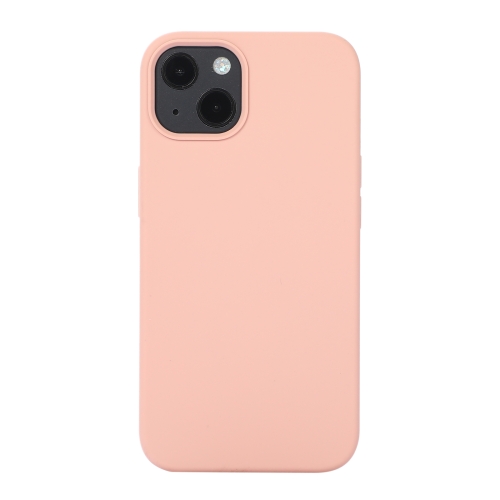  iPhone 14 Pro Skal Liquid Silikon Sand Pink