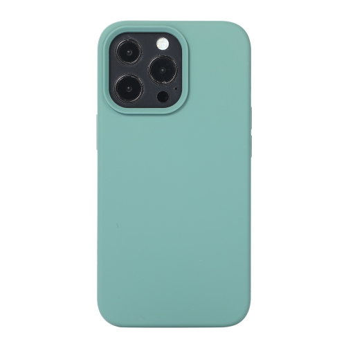  iPhone 14 Pro Skal Liquid Silikon Tall Grön