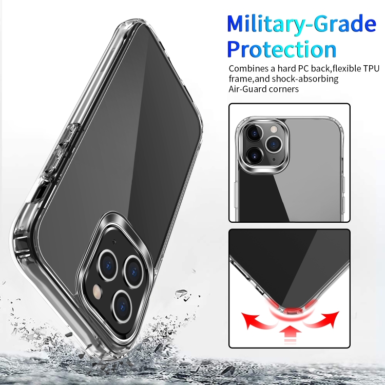  iPhone 14 Pro Skal Akryl/TPU Transparent