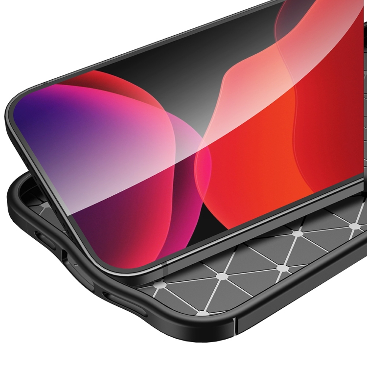  iPhone 14 Pro Skal Litchi Textur Blå