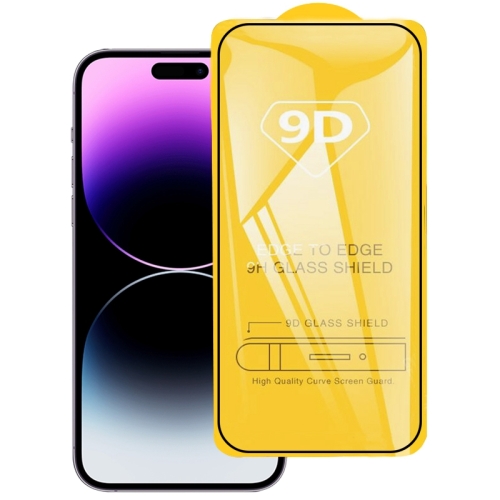  iPhone 14 Pro Skärmskydd 9D Heltäckande Härdat Glas