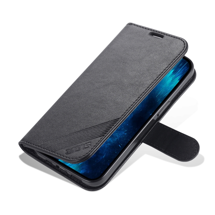 AZNS AZNS iPhone 14 Pro Fodral Läder Svart