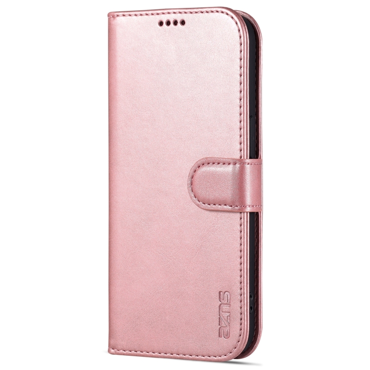 AZNS AZNS iPhone 14 Pro Fodral Läder Roséguld