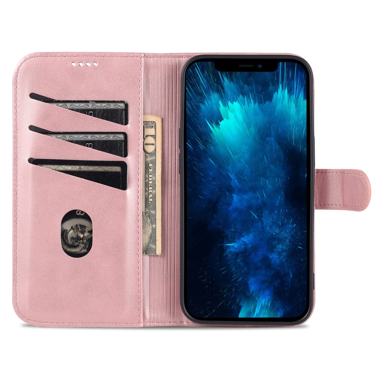 AZNS AZNS iPhone 14 Pro Fodral Läder Roséguld