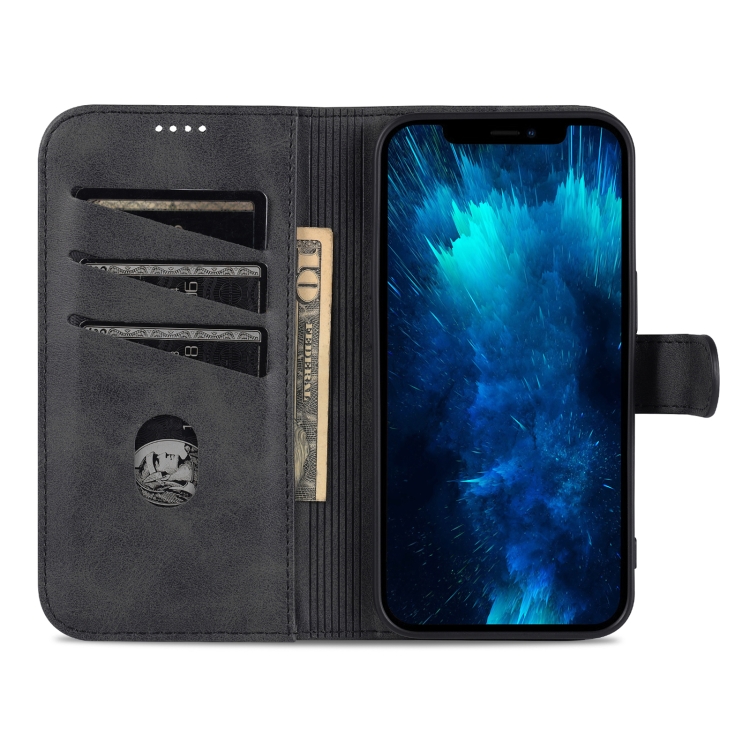 AZNS AZNS iPhone 14 Pro Fodral Läder Svart