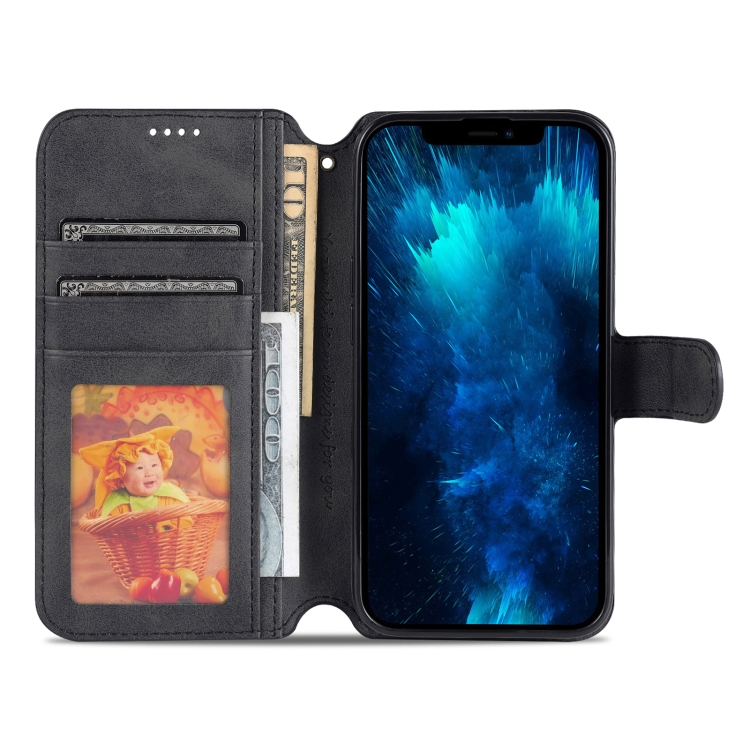 AZNS AZNS iPhone 14 Pro Fodral Läder Svart
