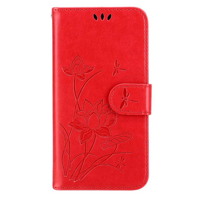  iPhone 14 Pro Fodral Lotus Blomma Röd