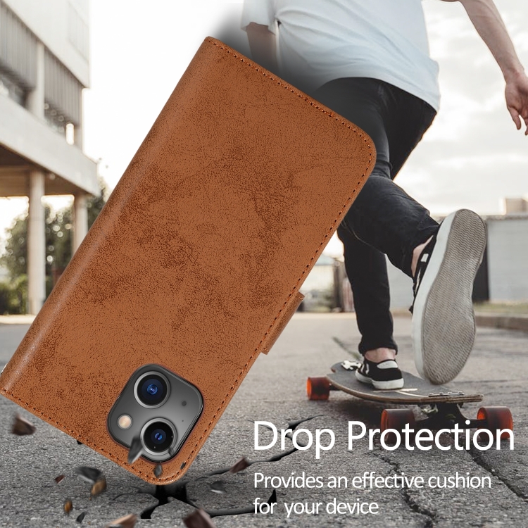  iPhone 14 Pro 2in1 Fodral Magnet / Skal Brun