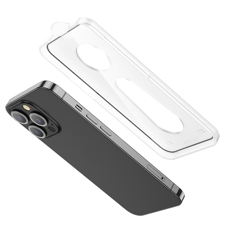 HOCO HOCO iPhone 14 Pro Skärmskydd Ez Fit Heltäckande Härdat Glas